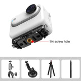 Supporto Base Magnetica PULUZ in ABS con Sgancio Rapido per Insta360 GO3 – Pratico e Sicuro