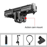 Supporto Base Magnetica PULUZ in ABS con Sgancio Rapido per Insta360 GO3 – Pratico e Sicuro