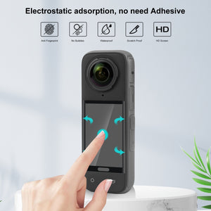9H 2.5D Displayschutz aus gehärtetem Glas für Insta360 X4 – Vollständiger Schutz und empfindliche Berührung