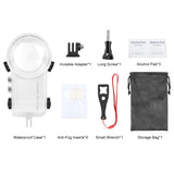 PULUZ Wasserdichtes Unterwassergehäuse für Insta360 X4 – 50 Meter wasserdicht