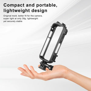 Insta360 X4 PULUZ Cold Shoe Telaio Protettivo in Plastica PC – Protezione e Versatilità per la tua Fotocamera