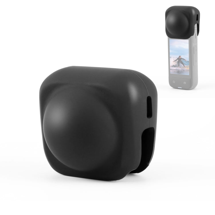 PULUZ Silikon-Objektivschutzkappe für Insta360 X4 / X5 – Leichter und flexibler Schutz