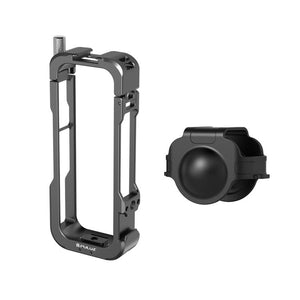 Per Insta360 X4 PULUZ Telaio protettivo per gabbia protettiva in metallo con ...