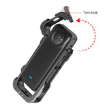 Per Insta360 X4 PULUZ Telaio protettivo per gabbia protettiva in metallo con ...