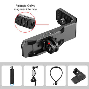 PULUZ Vertikale/Horizontale L-Halterung aus Metall für Insta360 X4