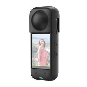 Per Insta360 X4 PULUZ Custodia protettiva in silicone antipolvere per tutto i...