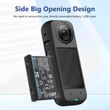 Per Insta360 X4 PULUZ Custodia protettiva in silicone antipolvere per tutto i...