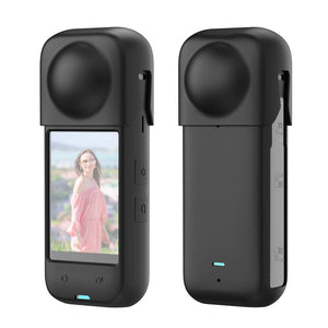 Per Insta360 X4 PULUZ Custodia protettiva in silicone antipolvere per tutto i...
