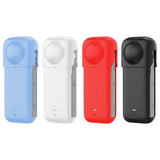 Per Insta360 X4 PULUZ Custodia protettiva in silicone antipolvere per tutto i...