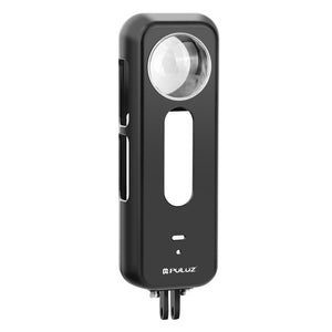 PULUZ Telaio Protettivo in Lega di Alluminio per Insta360 X4 con Protezione Obiettivo