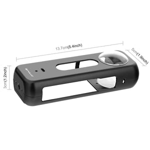 PULUZ Telaio Protettivo in Lega di Alluminio per Insta360 X4 con Protezione Obiettivo