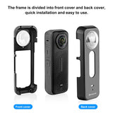 PULUZ Telaio Protettivo in Lega di Alluminio per Insta360 X4 con Protezione Obiettivo