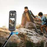PULUZ Telaio Protettivo in Lega di Alluminio per Insta360 X4 con Protezione Obiettivo