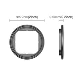 Portafiltro in Metallo PULUZ per Insta360 Ace Pro – Supporto Filtri 49 mm, Telaio Protettivo Resistente