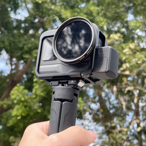 Portafiltro in Metallo PULUZ per Insta360 Ace Pro – Supporto Filtri 49 mm, Telaio Protettivo Resistente