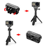 PULUZ Schnellwechsel-Magnetbasis für DJI Osmo Action 4 / 3 / 5 Pro – Universalhalterung mit 1/4"-Gewinde