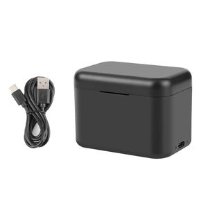 PULUZ Dual Slot Ladegerät für Insta360 X4 – Akkuladehülle + Speicherkartenhalter, LED-Anzeigen, USB-C, kompakt und sicher