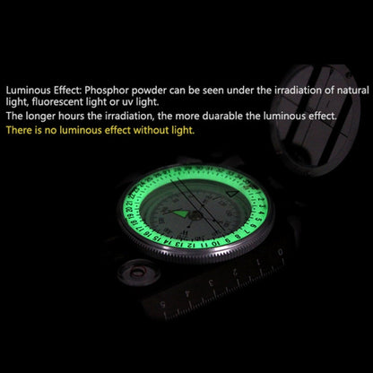 Bussola militare tascabile GoldGood DC60-2A con display luminoso per