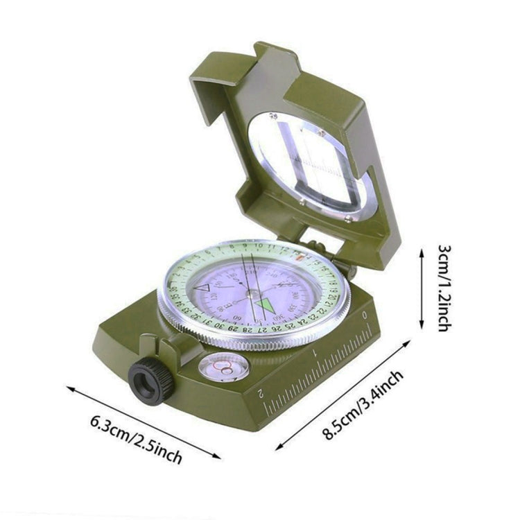 Bussola militare tascabile GoldGood DC60-2A con display luminoso per