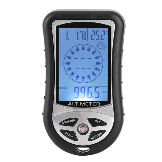Orologio Digitale Multifunzionale 8 in 1 con Altimetro, Meteo,