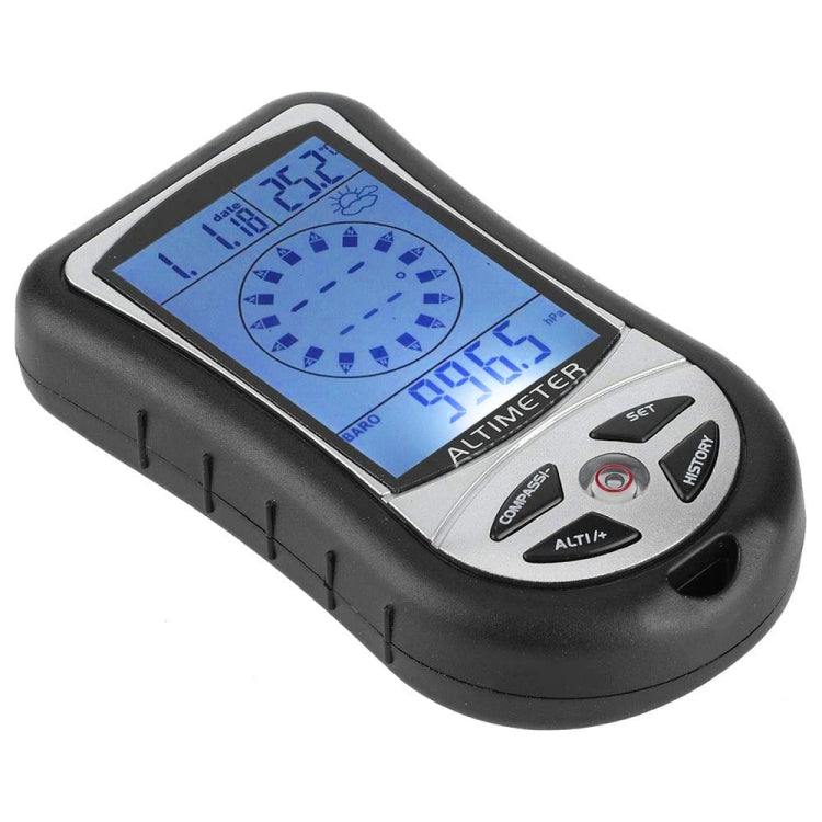 Orologio Digitale Multifunzionale 8 in 1 con Altimetro, Meteo,
