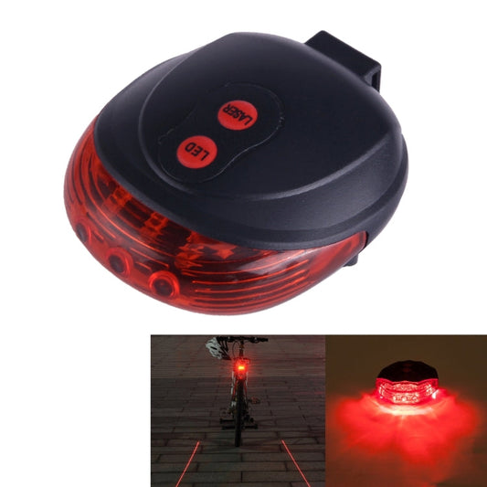 Luce a LED per bicicletta Laser notturno per mountain bike Fanale posteriore Fanale posteriore MTB Avvertimento di sicurezza Lampada per luce posteriore per bicicletta Luce per bicicletta, Red, Blue