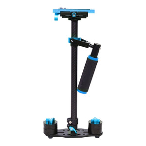 Stabilizzatore portatile in fibra di carbonio PULUZ 38,5-61 cm per video e fo...