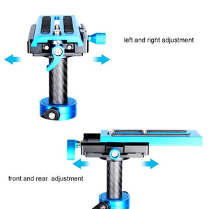 Stabilizzatore portatile in fibra di carbonio PULUZ 38,5-61 cm per video e fo...