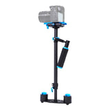 Stabilizzatore portatile in fibra di carbonio PULUZ 38,5-61 cm per video e fo...