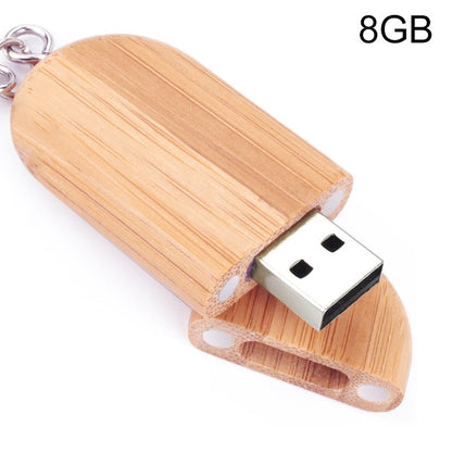 Disco Flash USB in Legno - Capacità 2GB, 4GB, 8GB