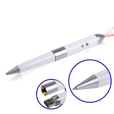 Chiavetta USB 2.0 3 in 1 con design penna - 2GB, 4GB, 8GB