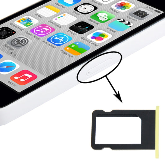 Supporto per vassoio scheda SIM per iPhone 5C, For 5C, For iPhone 5C (Yellow), For iPhone 5C