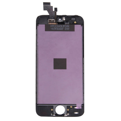 Schermo LCD e digitalizzatore assemblato completo con cornice per iPhone 5, 3 in 1 for i5 White, 3 in 1 for i5 Black