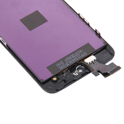 Schermo LCD e digitalizzatore assemblato completo con cornice per iPhone 5, 3 in 1 for i5 White, 3 in 1 for i5 Black
