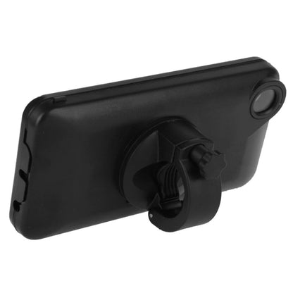 Portabici combinato con rotazione di 360 gradi a 3 strati (plastica + schermo touch + vassoio in silicone) per iPhone 5 e 5S, 360 Degree Rotation Bicycle Holder