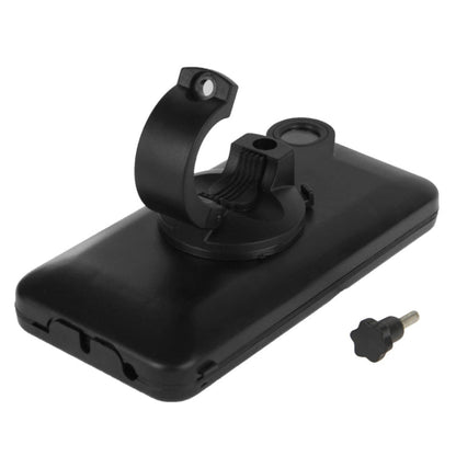 Portabici combinato con rotazione di 360 gradi a 3 strati (plastica + schermo touch + vassoio in silicone) per iPhone 5 e 5S, 360 Degree Rotation Bicycle Holder