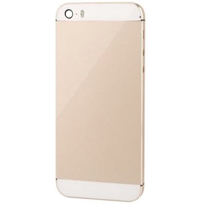 cover-posteriore-in-lega-con-alloggiamento-completo-con-pulsante-mute-pulsante-di-accensione-pulsante-del-volume-vassoio-per-scheda-nano-sim-per-iphone-5s-for-iphone-5s - immagine 2