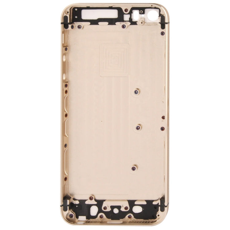 cover-posteriore-in-lega-con-alloggiamento-completo-con-pulsante-mute-pulsante-di-accensione-pulsante-del-volume-vassoio-per-scheda-nano-sim-per-iphone-5s-for-iphone-5s - immagine 3