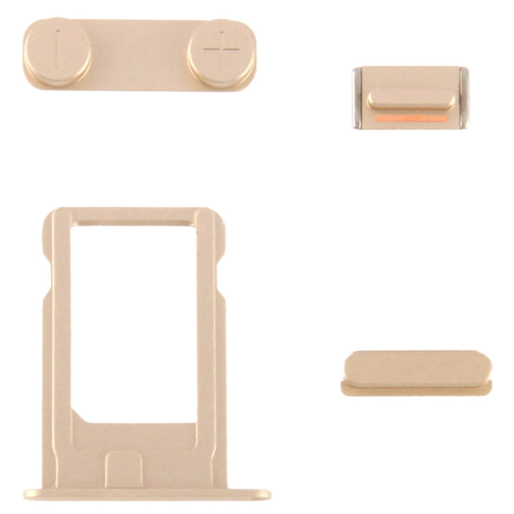 cover-posteriore-in-lega-con-alloggiamento-completo-con-pulsante-mute-pulsante-di-accensione-pulsante-del-volume-vassoio-per-scheda-nano-sim-per-iphone-5s-for-iphone-5s - immagine 6