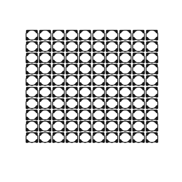 cuscinetti-in-spugna-e-schiuma-da-100-pezzi-per-fotocamera-posteriore-iphone-6s-plus-for-iphone-6s-plus - immagine 1
