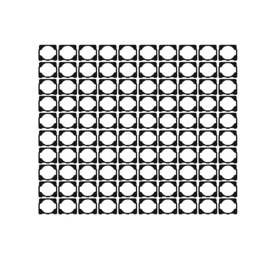 cuscinetti-in-spugna-e-schiuma-da-100-pezzi-per-fotocamera-posteriore-iphone-6s-plus-for-iphone-6s-plus - immagine 1
