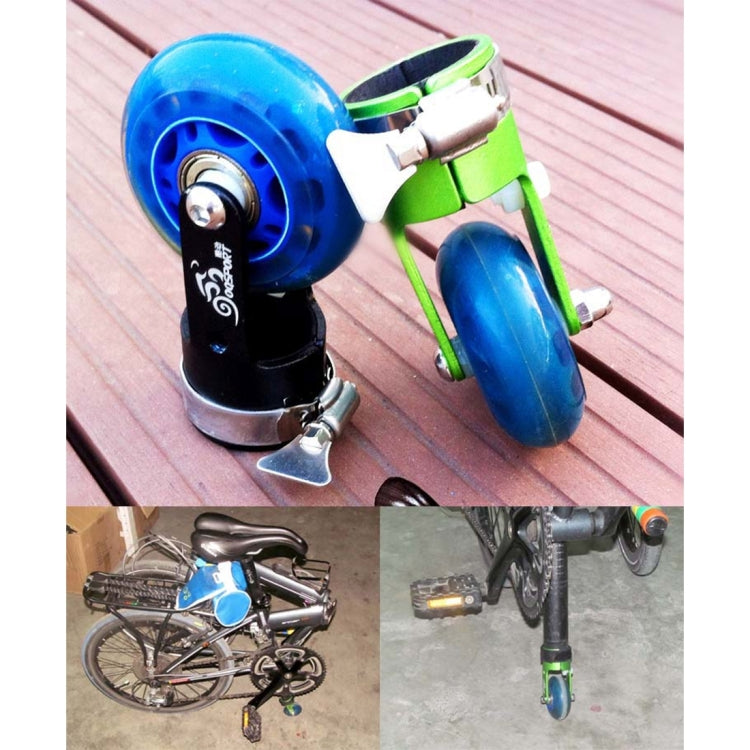 Ruota ausiliaria per bicicletta pieghevole OQSPORT