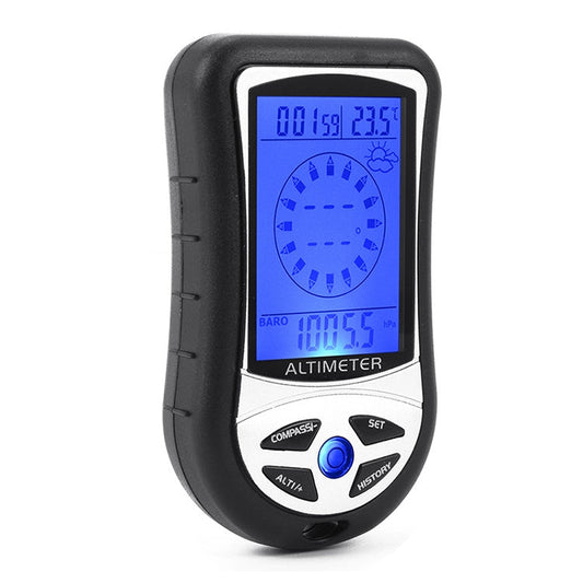 Termometro Barometro Altimetro Bussola Digitale, Digital Compass  2