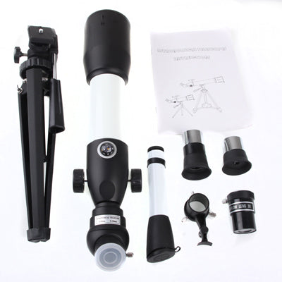 Telescopi astronomici F350 x D70 (lunghezza di espansione: 500 mm, altezza di espansione degli stent: 400 mm), F350 x D70