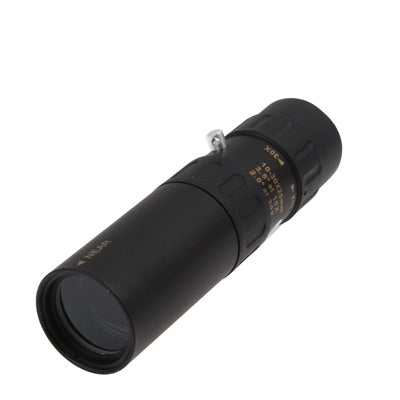 Telescopio monoculare da 10-30 x 25 mm per zaino in spalla/escursionismo, 10-30x25