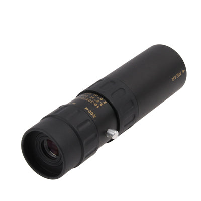 Telescopio monoculare da 10-30 x 25 mm per zaino in spalla/escursionismo, 10-30x25