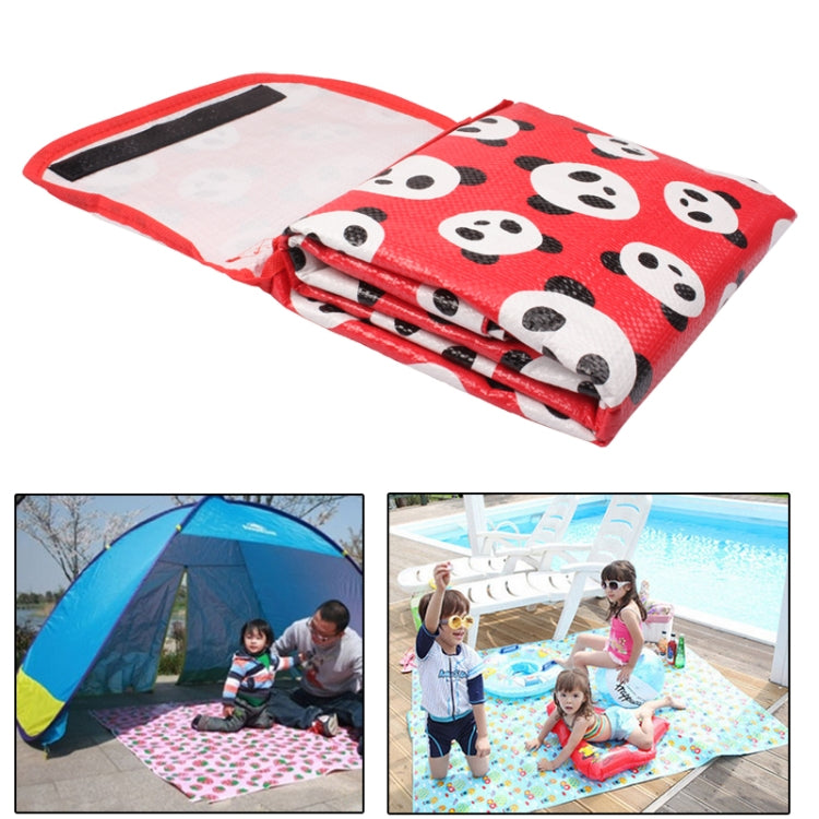 coperta-da-gioco-per-bambini-tappetino-per-gattonare-tappetino-da-spiaggia-tappetino-da-picnic-all-aperto-dimensioni-170-cm-l-x-155-cm-l-170cm-x155cm-panda-pattern - immagine 2