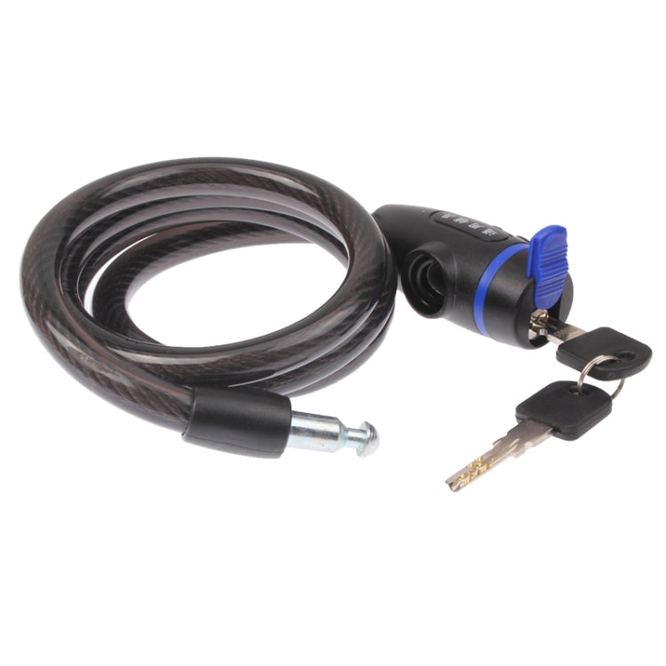 Set di lucchetti per bicicletta di sicurezza con cavo in rame, With Bicycle Lock  Key