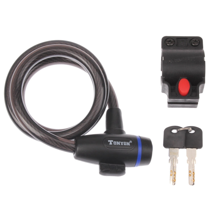 Set di lucchetti per bicicletta di sicurezza con cavo in rame, With Bicycle Lock  Key
