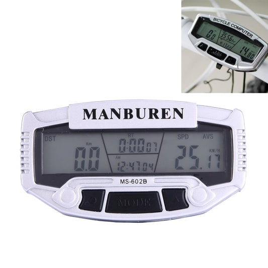 Tachimetro contachilometri contachilometri multifunzione con display LCD (MS-602B), MS-602B